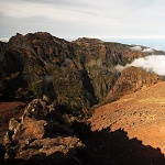 Pohled z Pico de Areeiro na sever